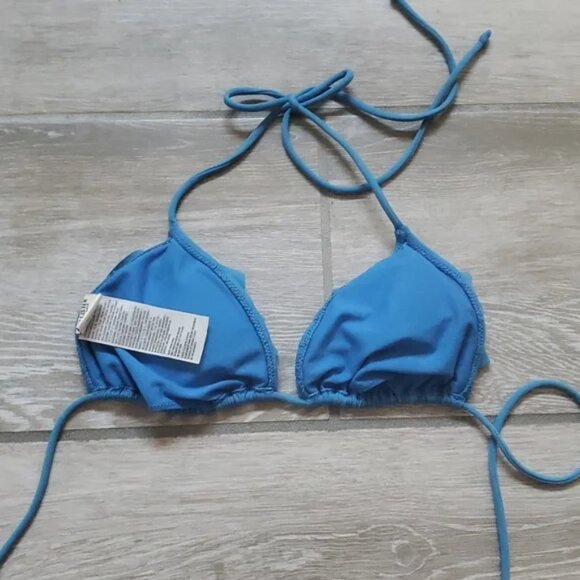Hollister Y2K Triangle String Bikini Top | Hollister Ruffle String Bikini - Picture 4 of 7